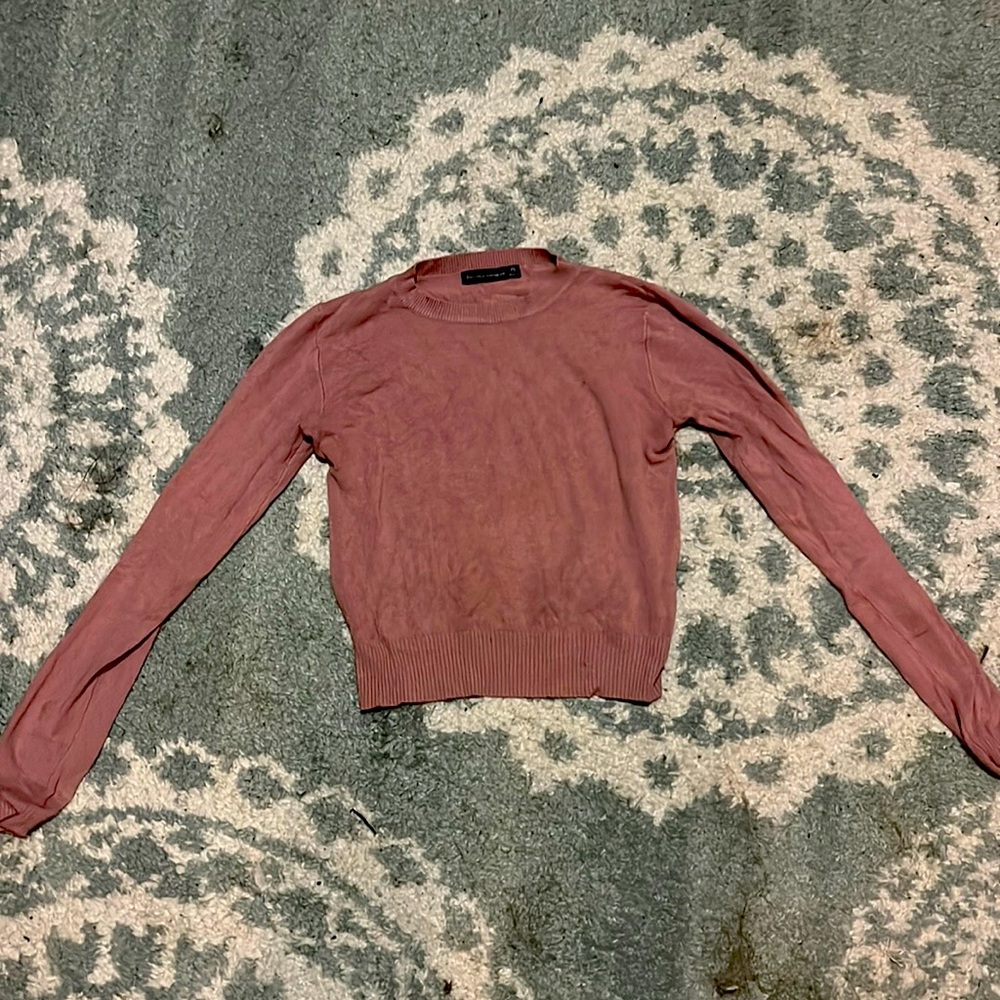 Pink crop top
